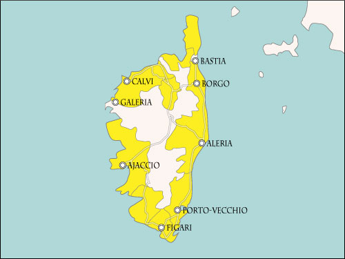 プロヴァンス ワイン地図